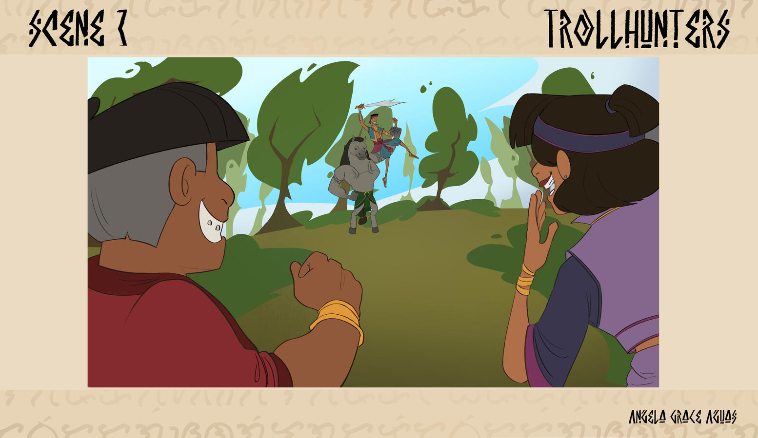 Animation Design 2 Project, Trollhunters Reimagined: Filipino Culture, 2025