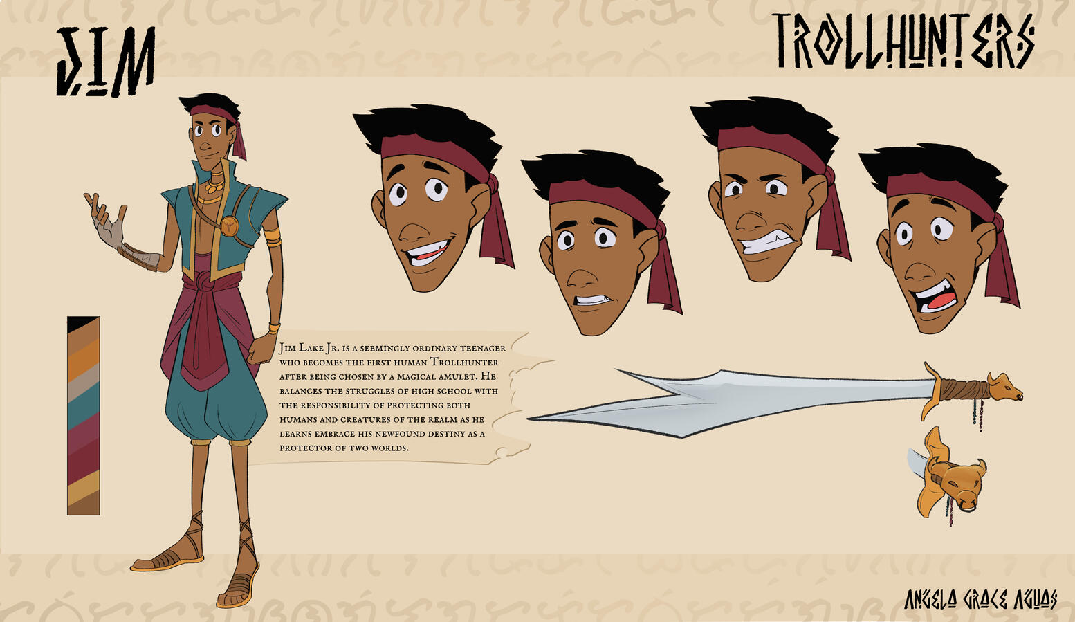 Animation Design 2 Project, Trollhunters Reimagined: Filipino Culture, 2025