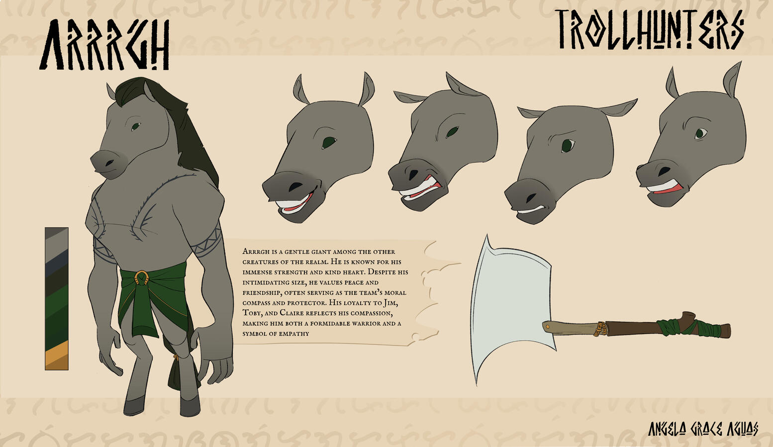 Animation Design 2 Project, Trollhunters Reimagined: Filipino Culture, 2025