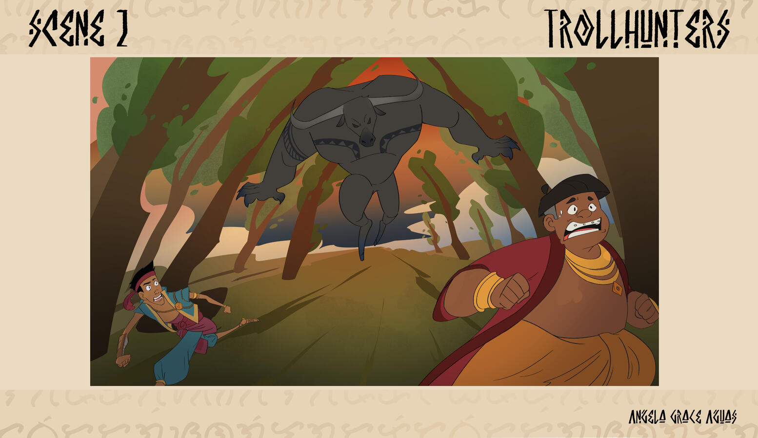 Animation Design 2 Project, Trollhunters Reimagined: Filipino Culture, 2025