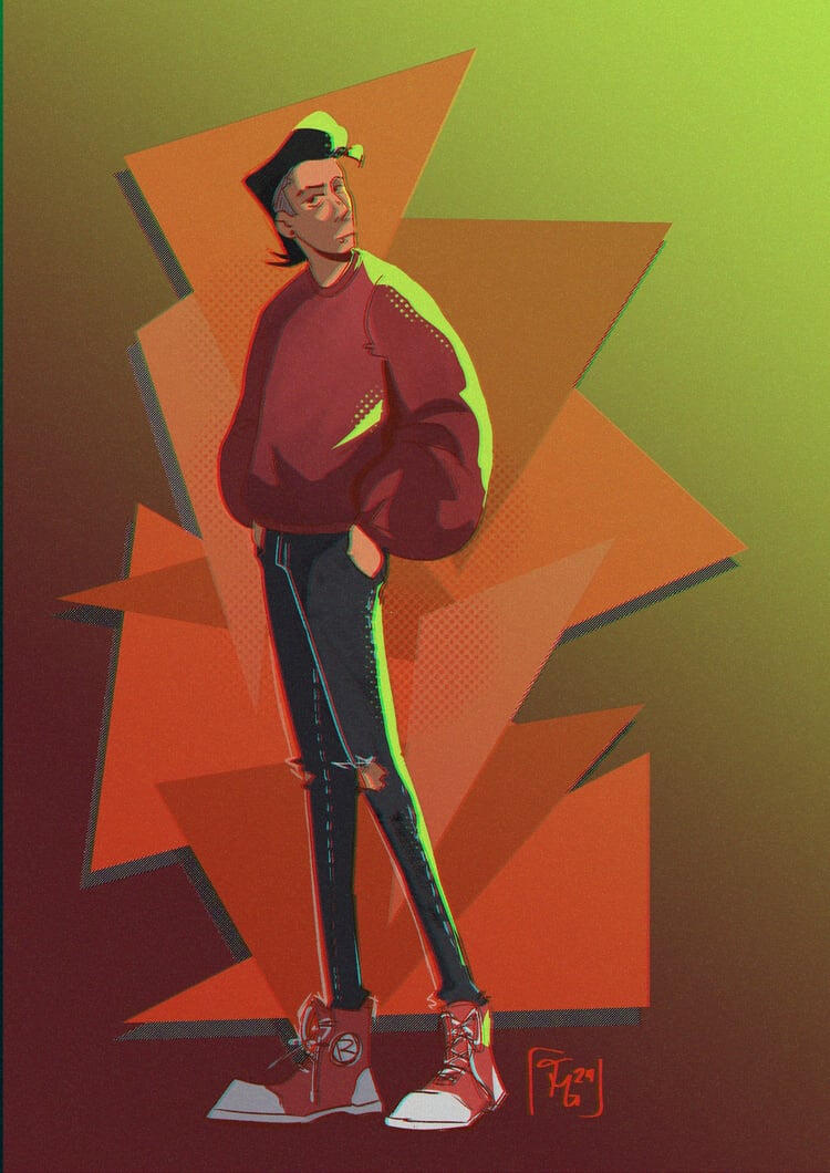 Original Character Illustration, 2024